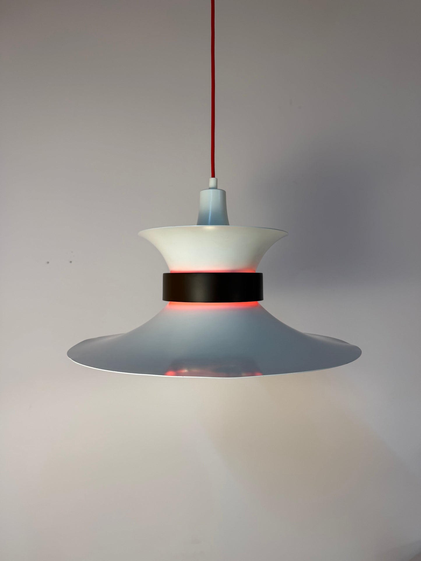 Vintage Lamellenlampe von Bent Nordsted für Lyskær Belysning
