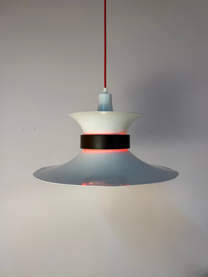 Vintage Lamellenlampe von Bent Nordsted für Lyskær Belysning