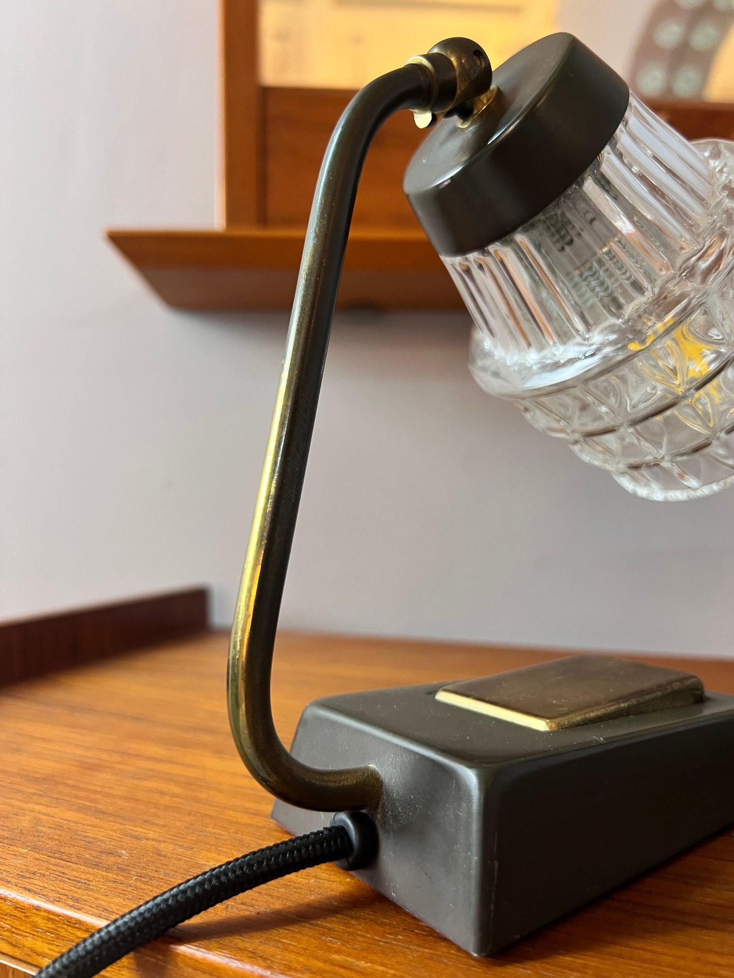 Lampe de table vintage années 50, lot de 2