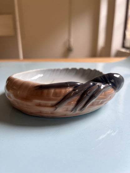 Schale Hummer Typ 3277 ∅ 16,5 cm von Erik Nielsen für Royal Copenhagen