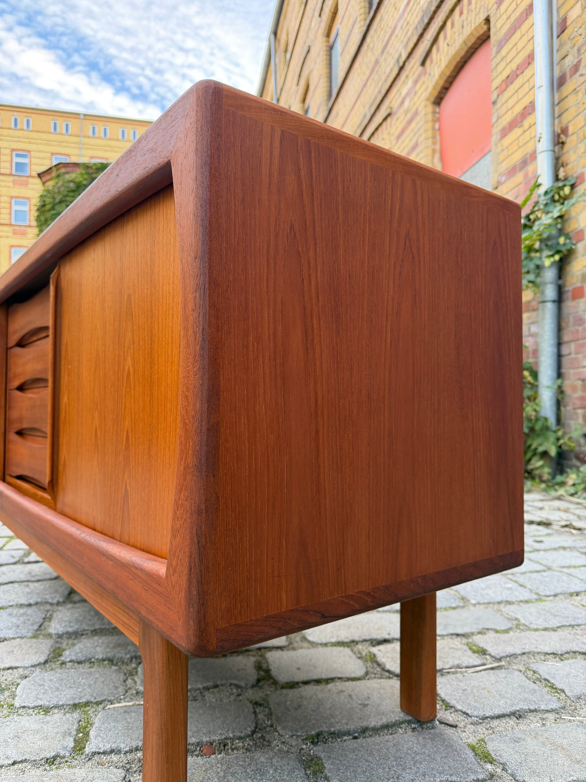 Vintage Sideboard Teak von Burchardt Nielsen für Dyrlund