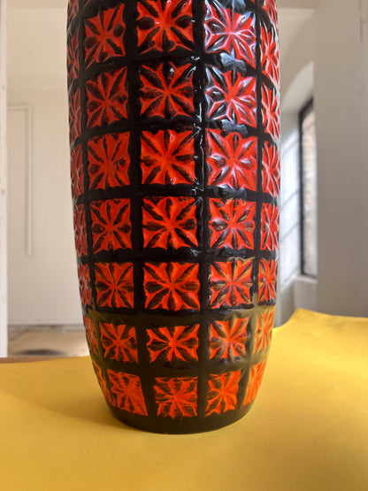 Vintage floor vase Europ Linie by Scheurich West Germany