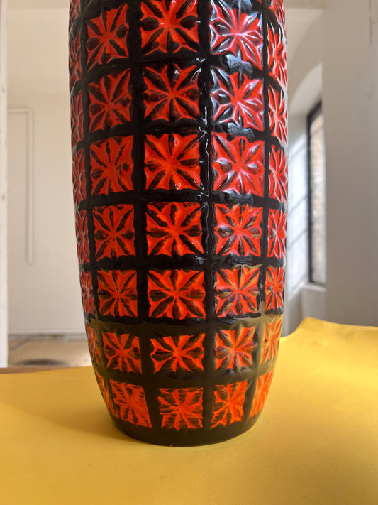 Vintage floor vase Europ Linie by Scheurich West Germany