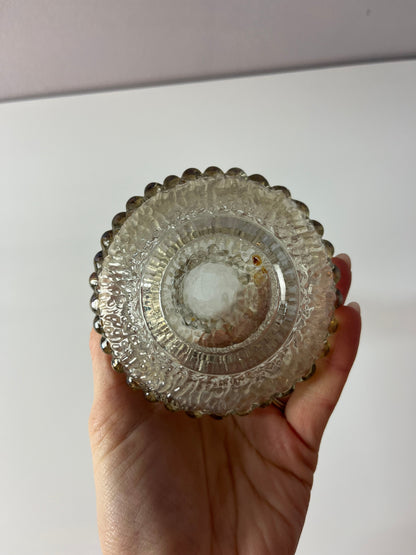 Vintage Vase Eisglas von Timo Sarpaneva für Iittala