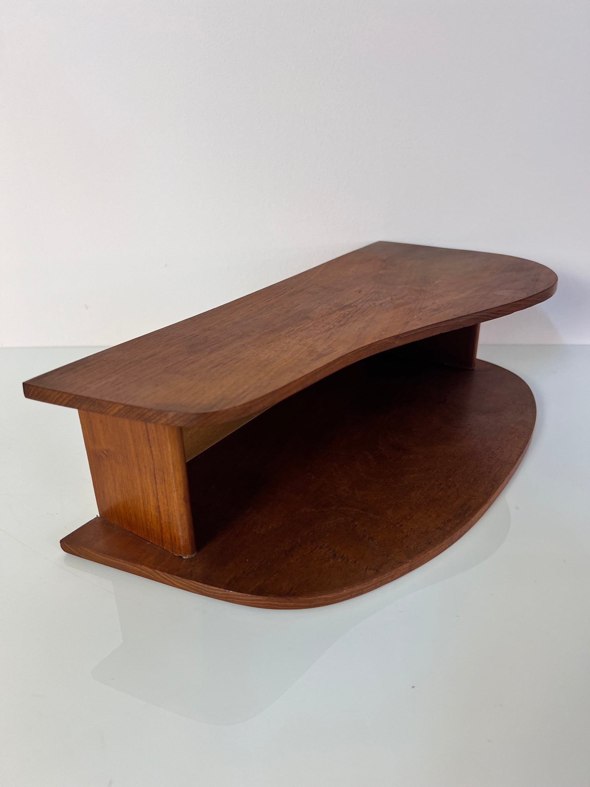 Vintage Wandregal aus Teak aus Dänemark