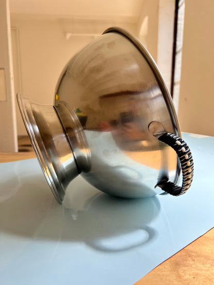 Stainless steel champagne cooler from Denmark