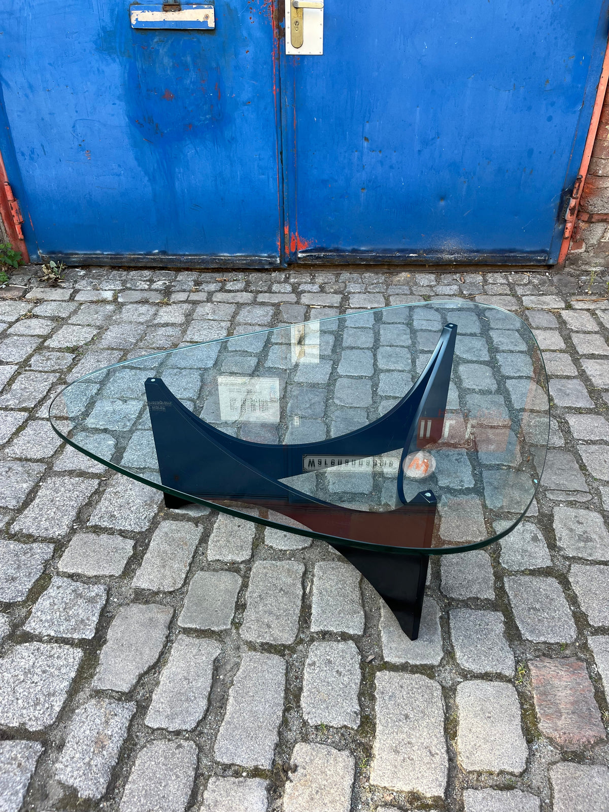 Couchtisch schwarz Glas