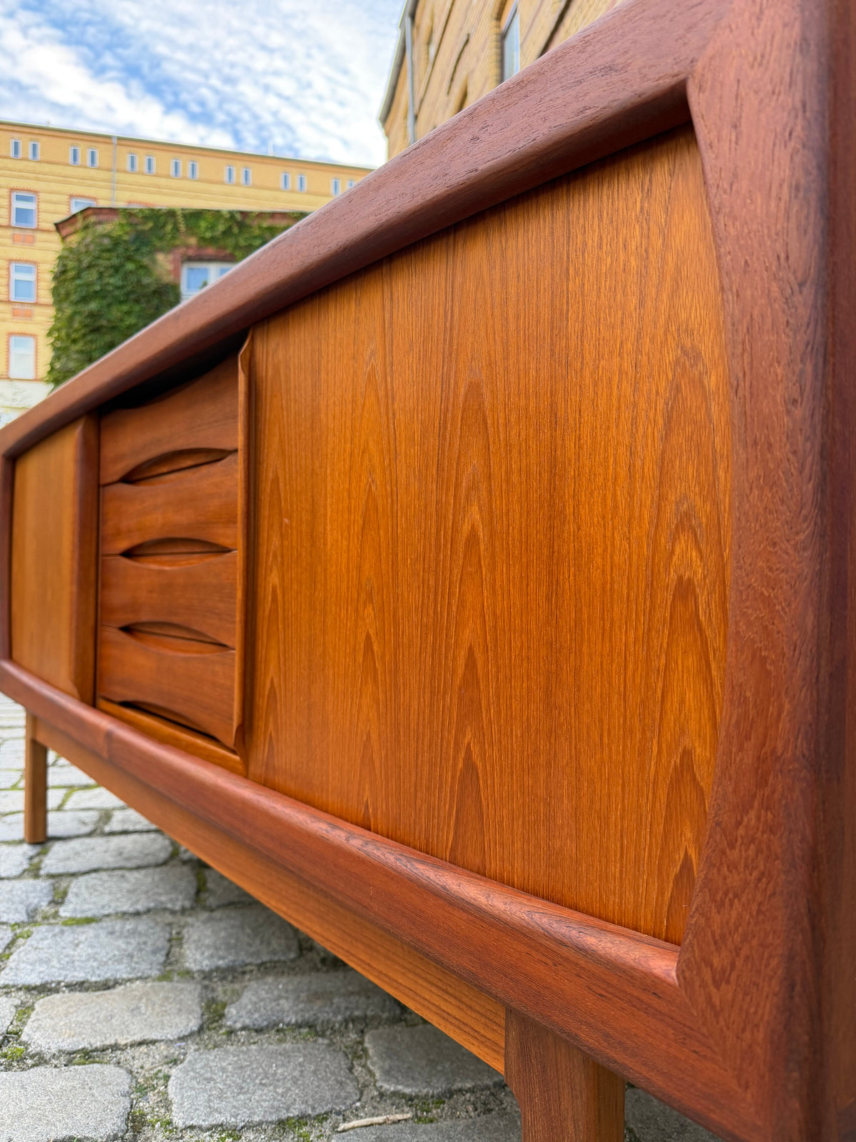 Vintage Sideboard Teak von Burchardt Nielsen für Dyrlund