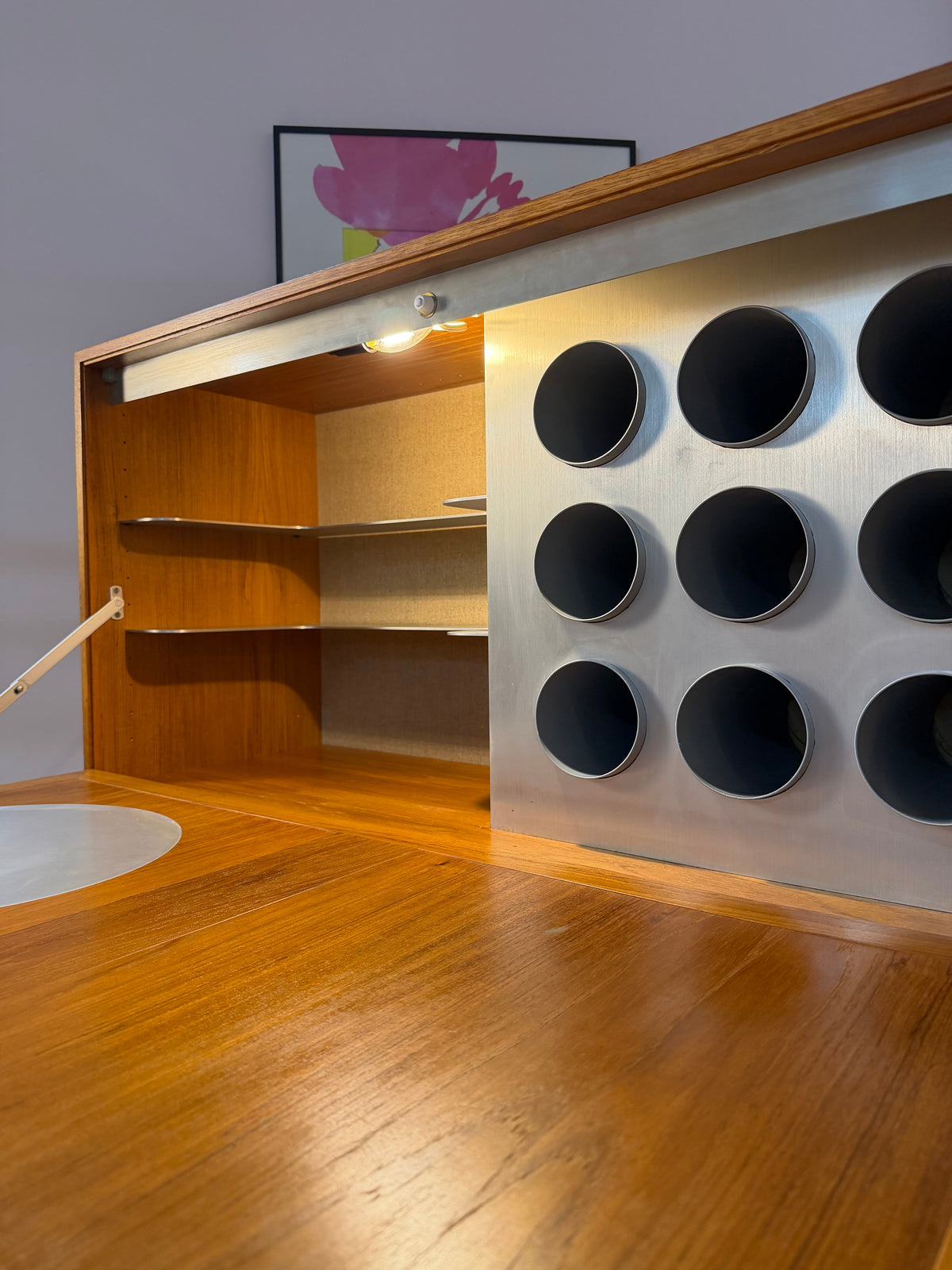 Vintage Barschrank Eiche von Rud Thygesen und Johnny Sørensen für HG Furniture