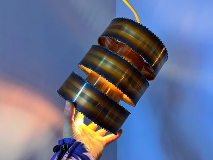 Vintage Hängelampe von Svend Aage Holm Sørensen für Holm-Sørensen und Co, Kupfer