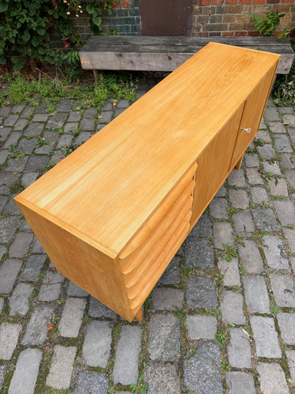 Vintage Sideboard Typ 602/K Esche von Franz Ehrlich für Hellerau