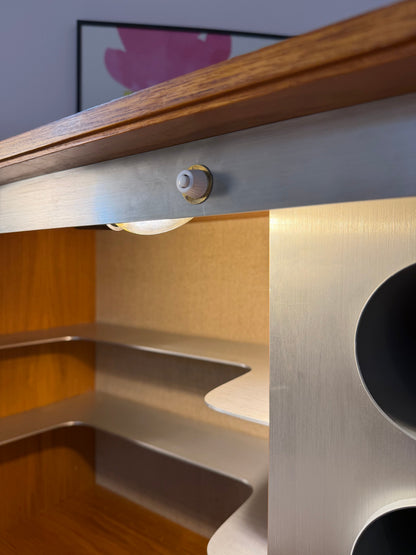 Vintage Barschrank Eiche von Rud Thygesen und Johnny Sørensen für HG Furniture