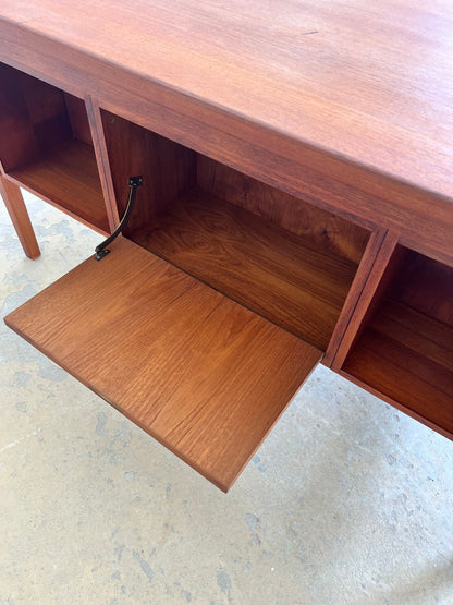 Vintage Schreibtisch Teak von Sigh und Søns Møbler