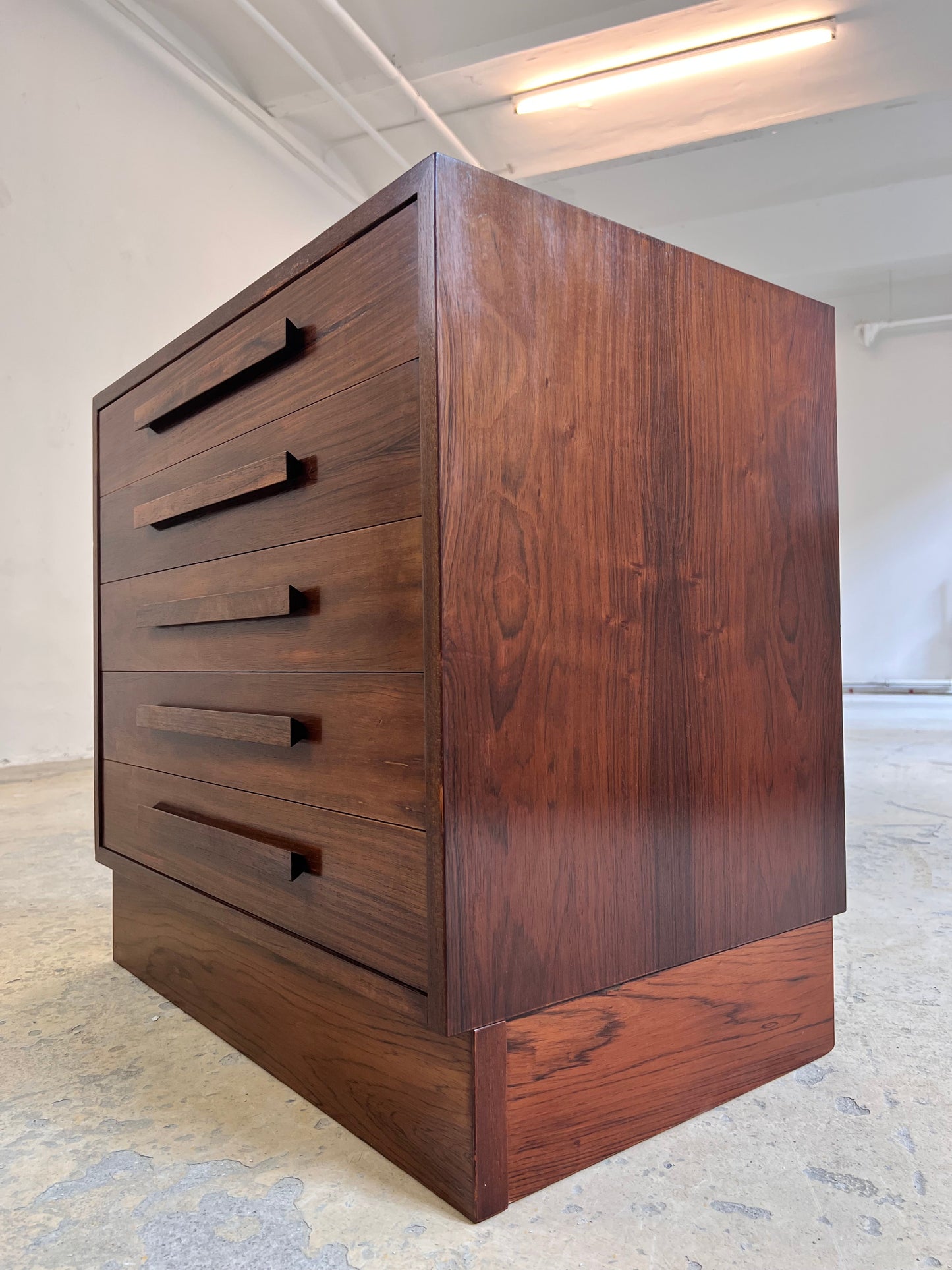 Vintage Kommode Palisander braun Dänemark