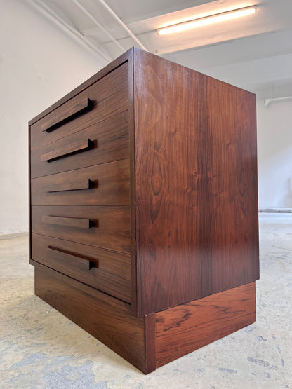 Vintage Kommode Palisander braun Dänemark