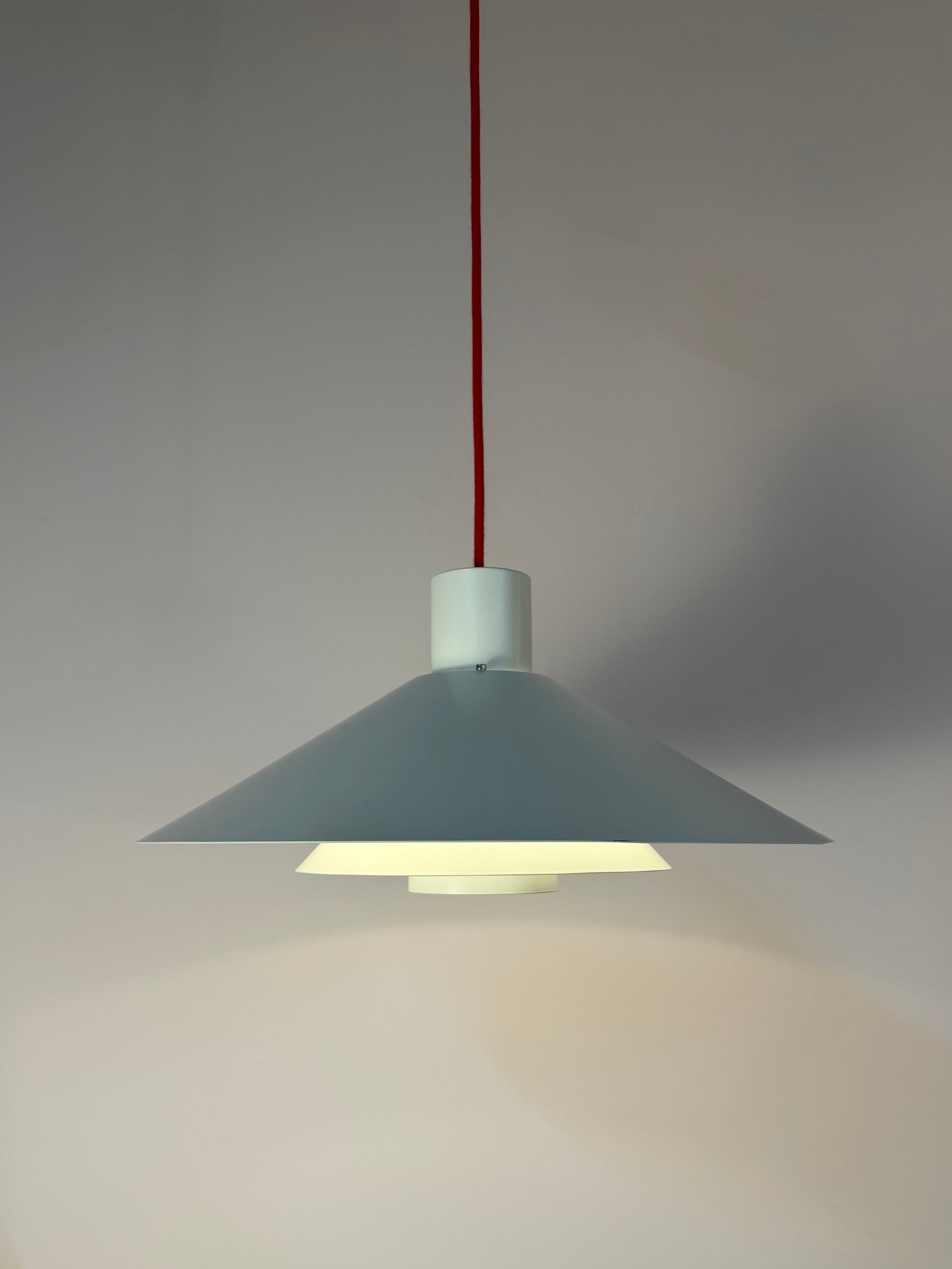 Vintage Hängelampe "Trapez" von Christian Hvidt für Nordisk Solar