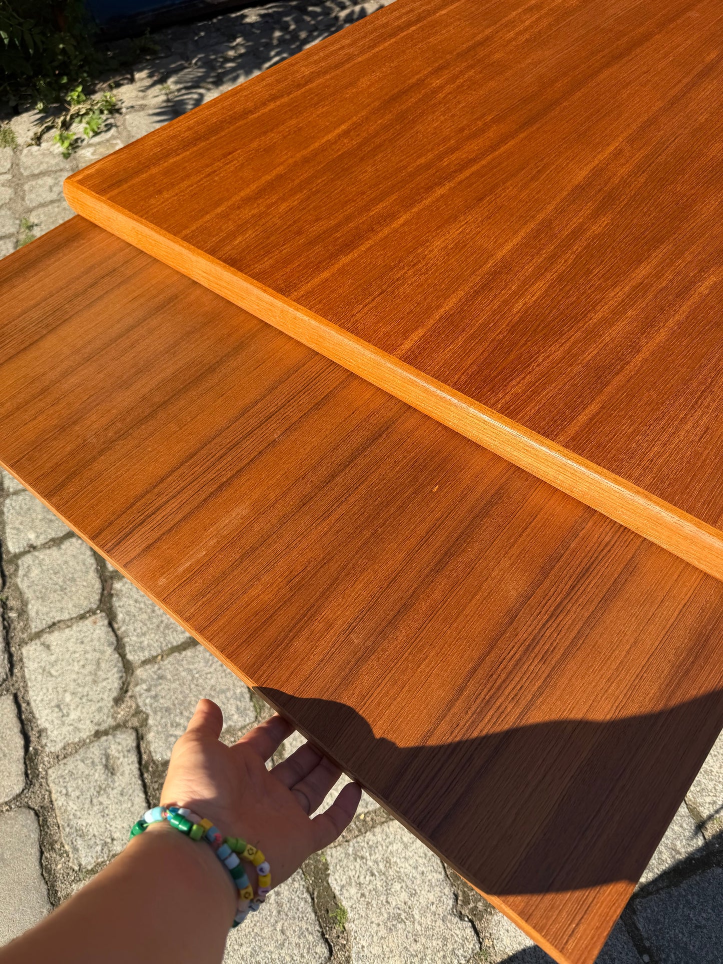 Vintage Esstisch Teak ausziehbar von Henning Kjærnulf