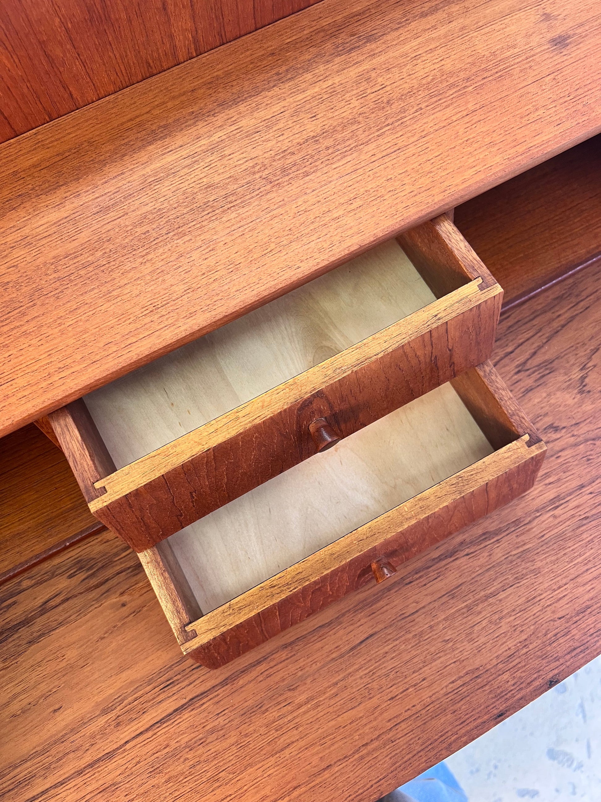 Vintage Sekretär Teak Dänemark