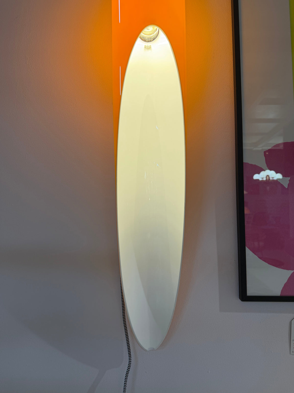 Wandlampe Shakti Wall Fix von Marzio Rusconi Clerici für Kundalini, Orange