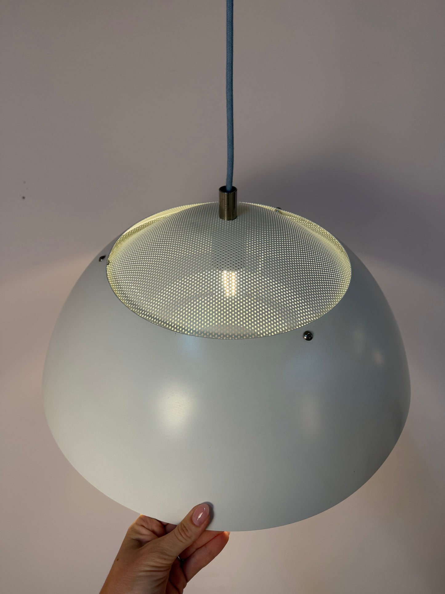Vintage Hängelampe Safari von Christian Hvidt für Nordisk Solar