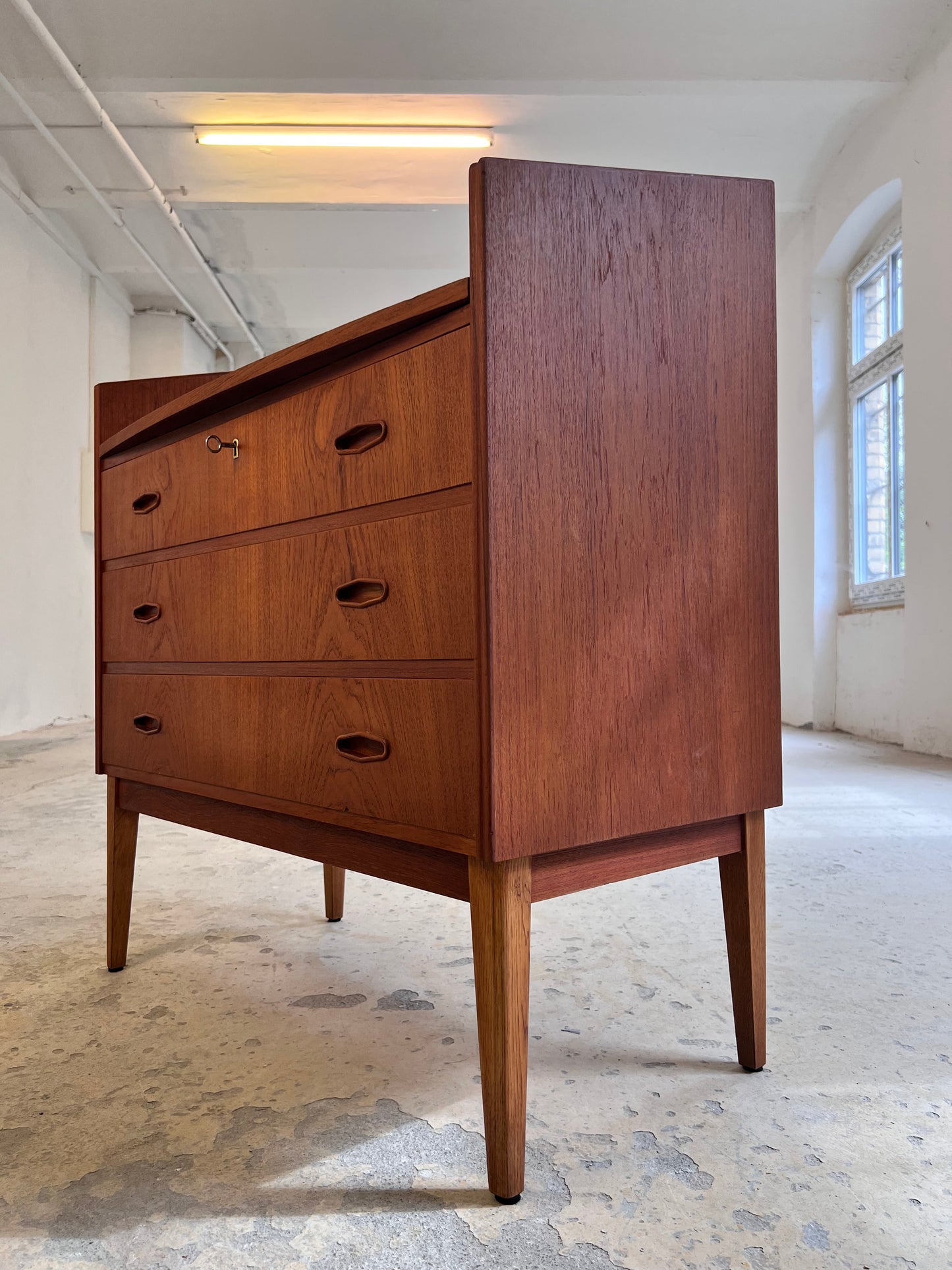 Vintage Sekretär Teak Dänemark