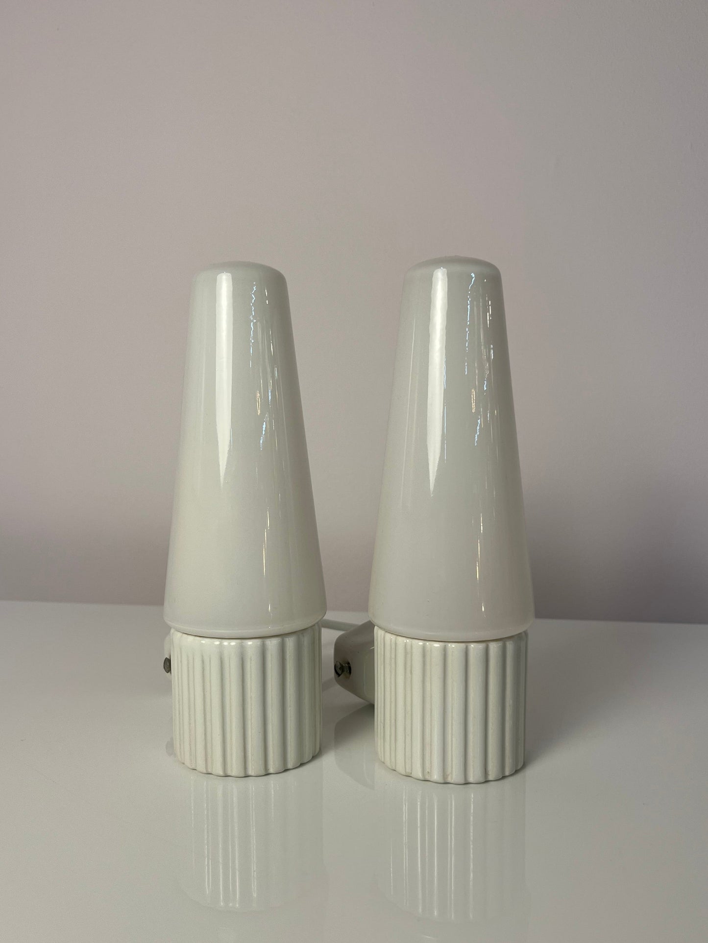 Set von 2 Vintage Wandlampe "6020" von Sigvard Bernadotte für Ifö