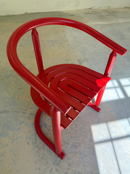 Vintage Armlehnstuhl "Rainbow Chair" von Allmilmö
