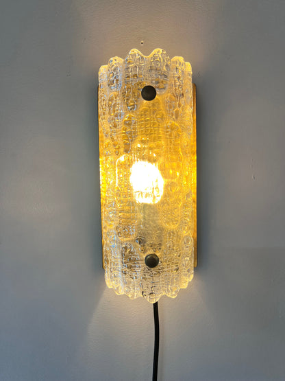 Vintage Wandlampe von Carl Fagerlund für Orrefors