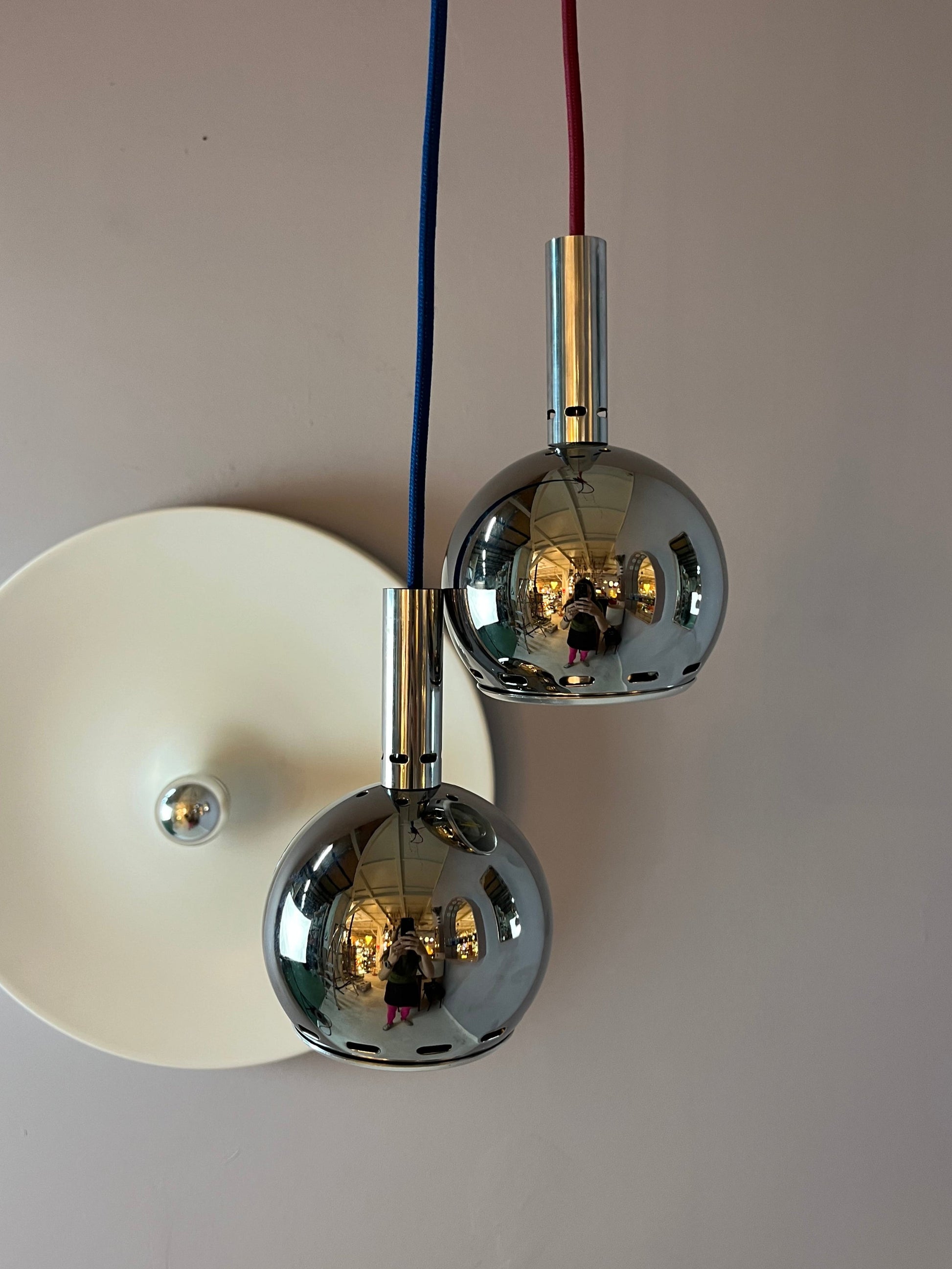 Kugellampe Chrom von Sölken