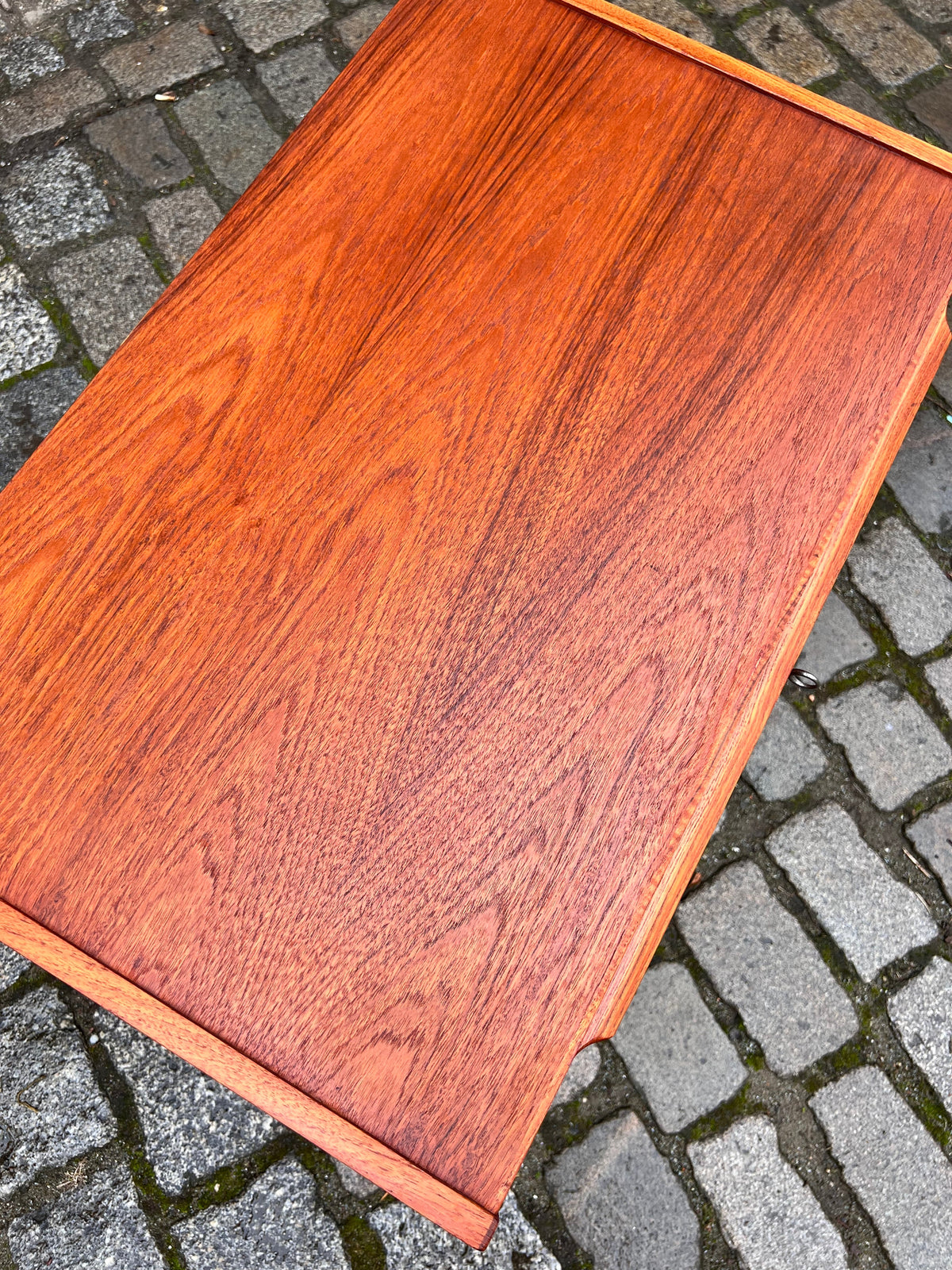 Vintage Kommode Teak mit Schloss aus Dänemark