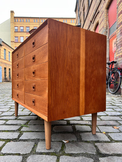 Vintage Doppelkommode Eiche von Brouer Møbelfabrik