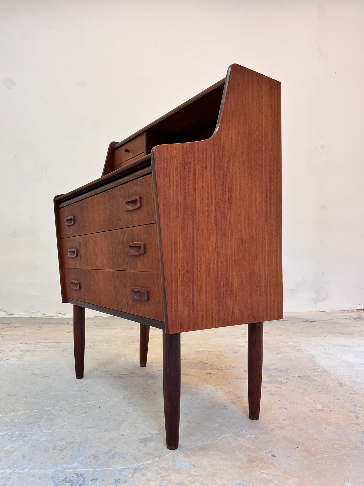 Vintage Sekretär aus Dänemark aus Teak