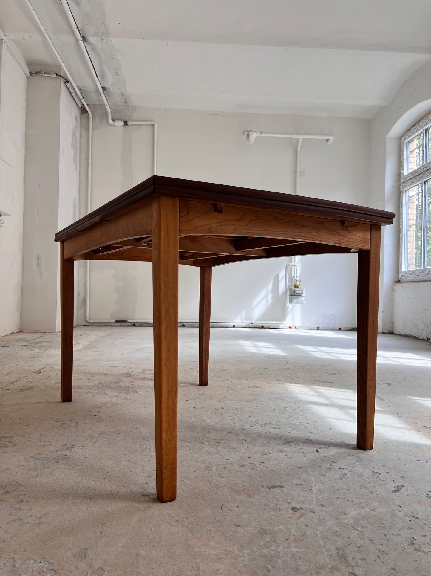 Vintage Esstisch Teak aus Dänemark