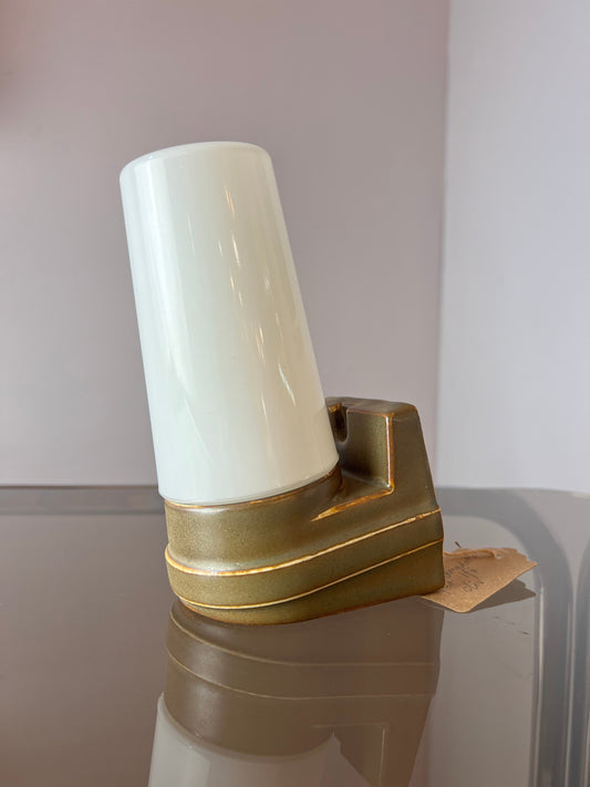 Wandlampe Modell 6080 oliv von Sigvard Bernadotte für Ifö