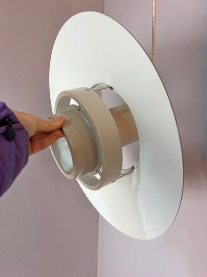 Vintage Hängelampe Falcon braun von Andreas Hansen für Fog und Mørup