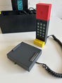Vintage Telefon Enorme von Ettore Sottsass schwarz, rot, gelb