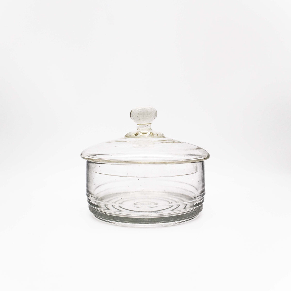 Vintage Bonboniere Jugendstil Glas