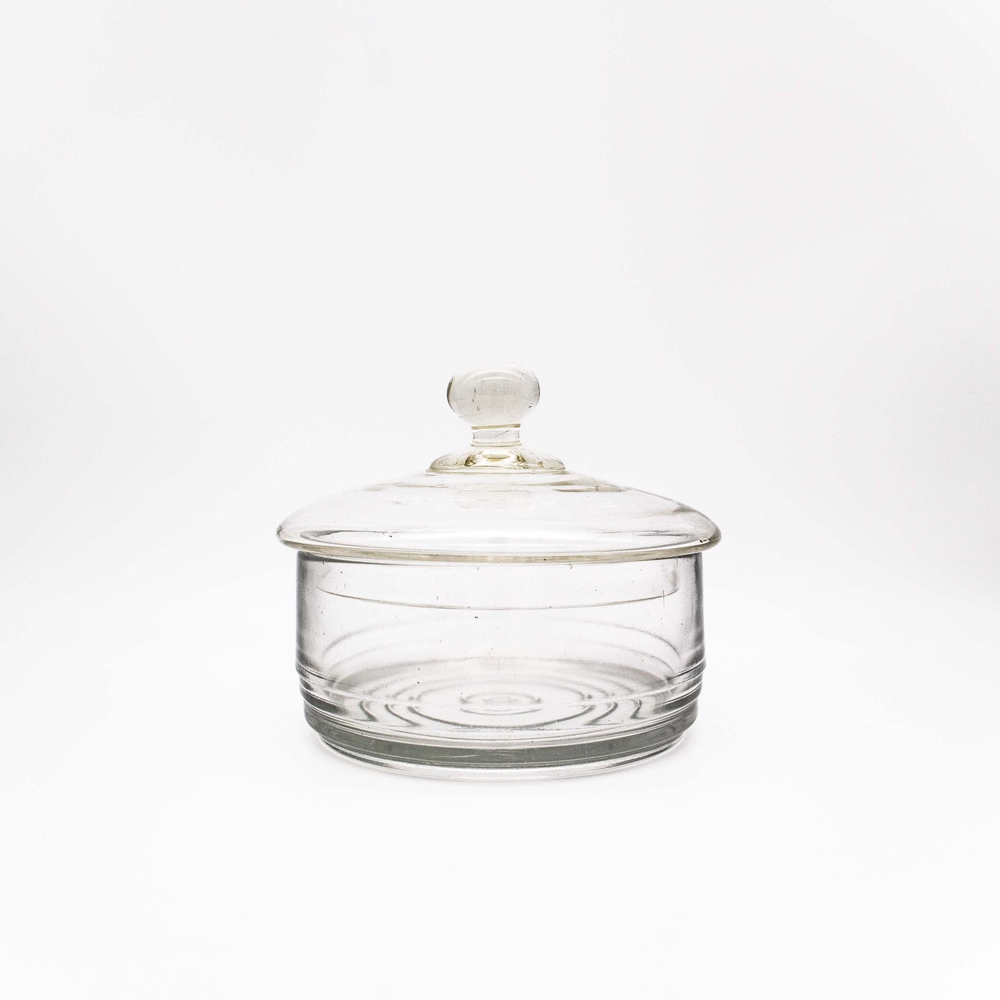 Vintage Bonboniere Jugendstil Glas