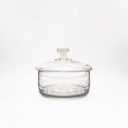 Vintage Bonboniere Jugendstil Glas