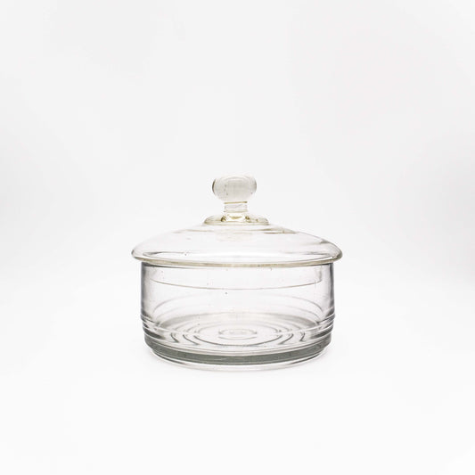 Vintage Bonboniere Jugendstil Glas