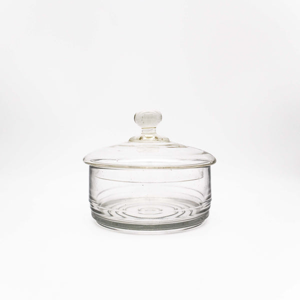 Vintage Bonboniere Jugendstil Glas