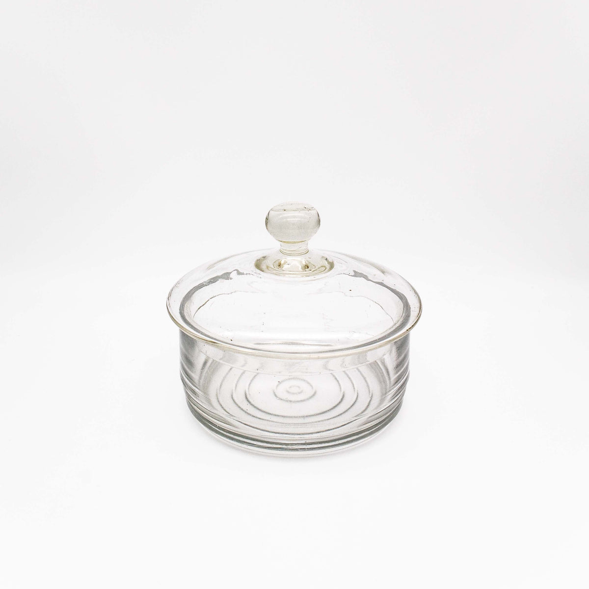 Vintage Bonboniere Jugendstil Glas