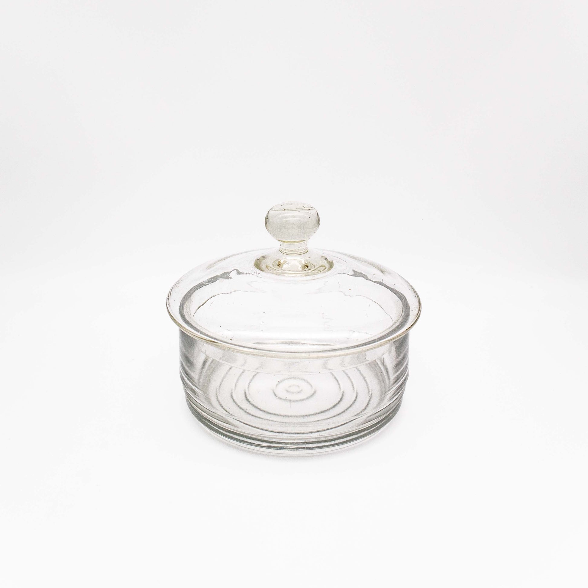 Vintage Bonboniere Jugendstil Glas