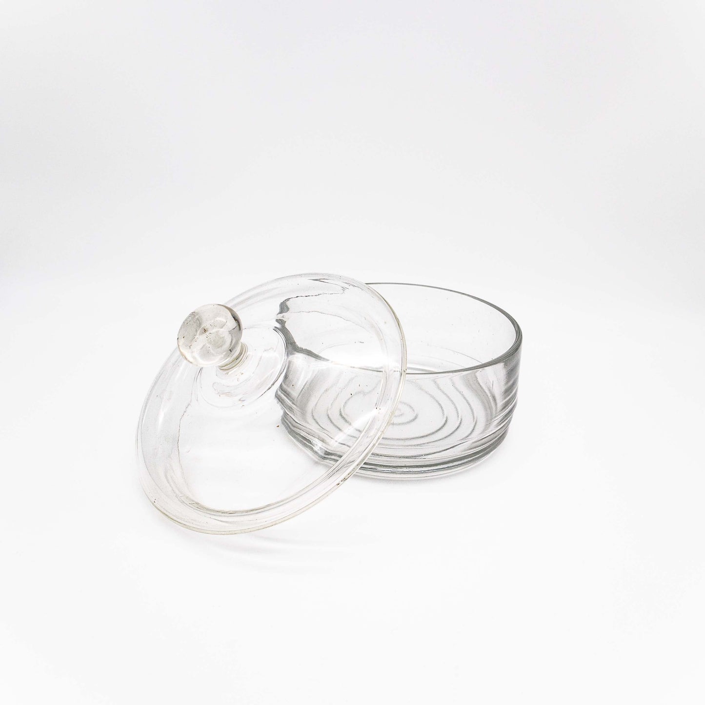 Vintage Bonboniere Jugendstil Glas