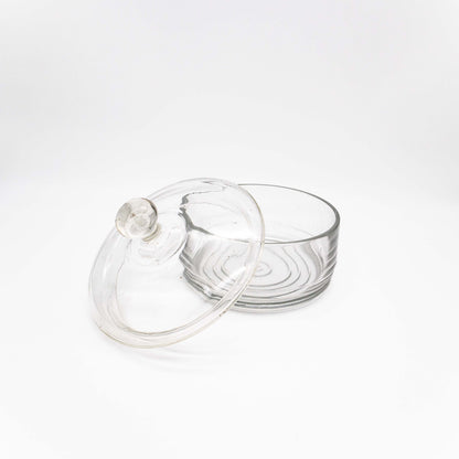 Vintage Bonboniere Jugendstil Glas