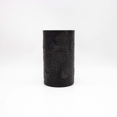 Vase vintage en porcelaine de Bjorn Wiinblad pour Rosenthal Studio Line noir