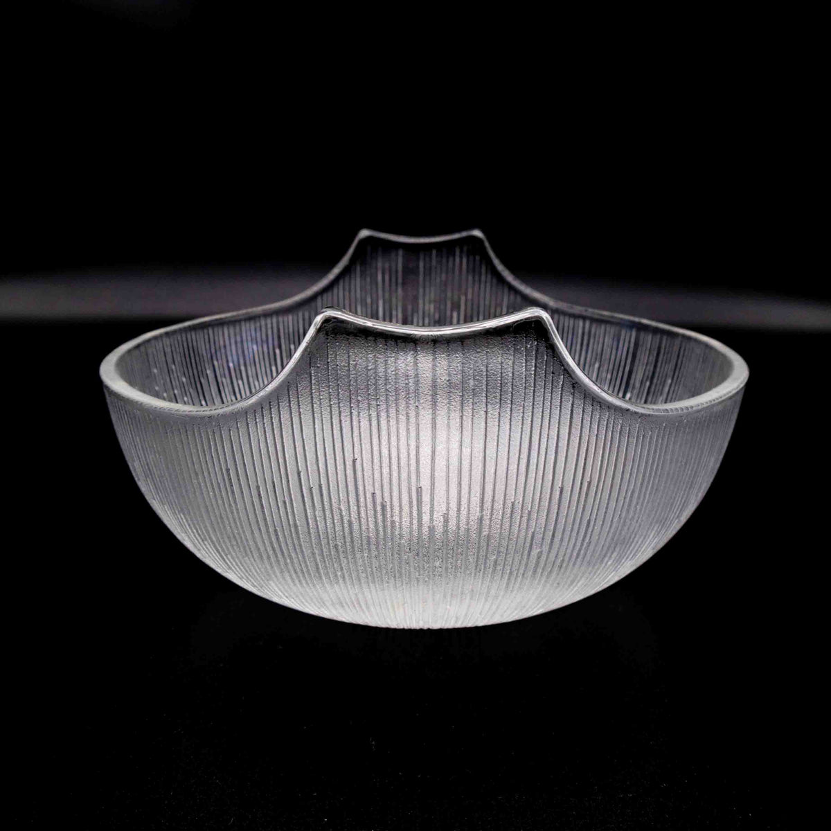 Großes 8er Schüssel Set von Hoya Crystal, Detailansicht