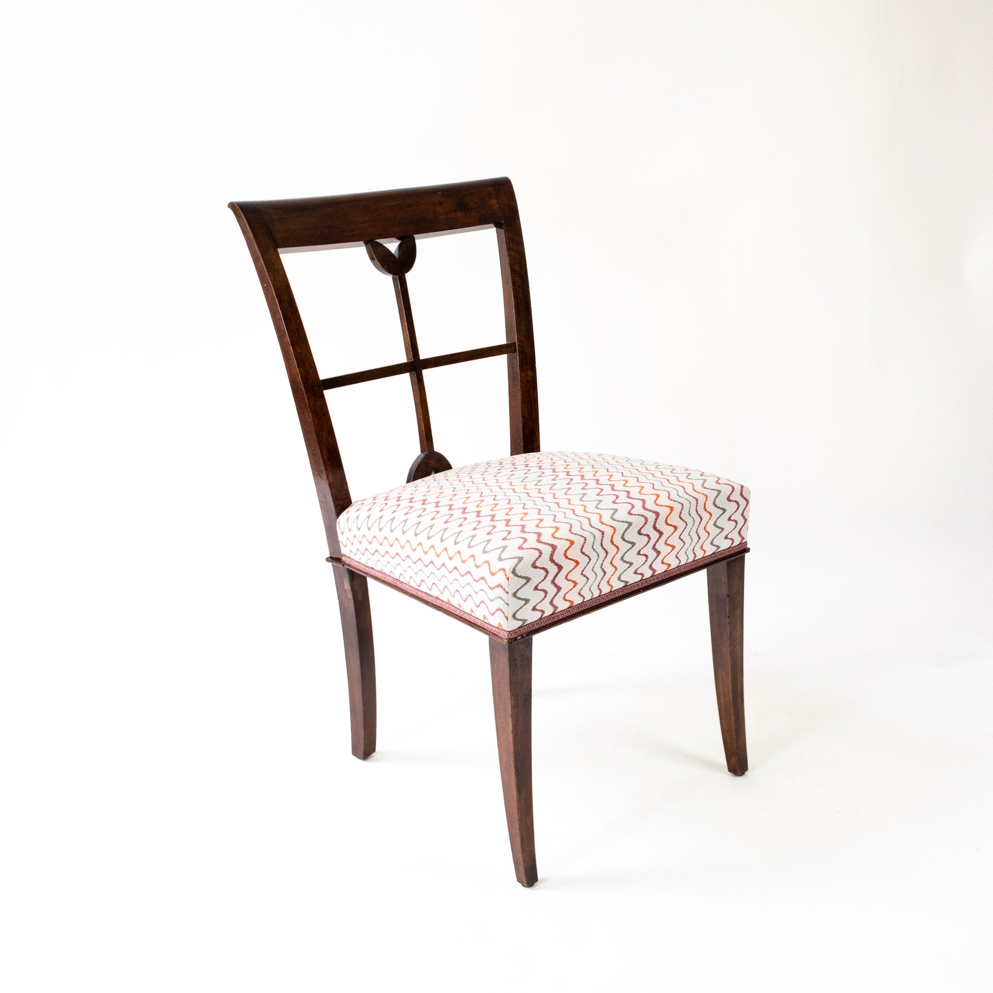 Vintage Art Deco Stuhl von Hugo Gorge