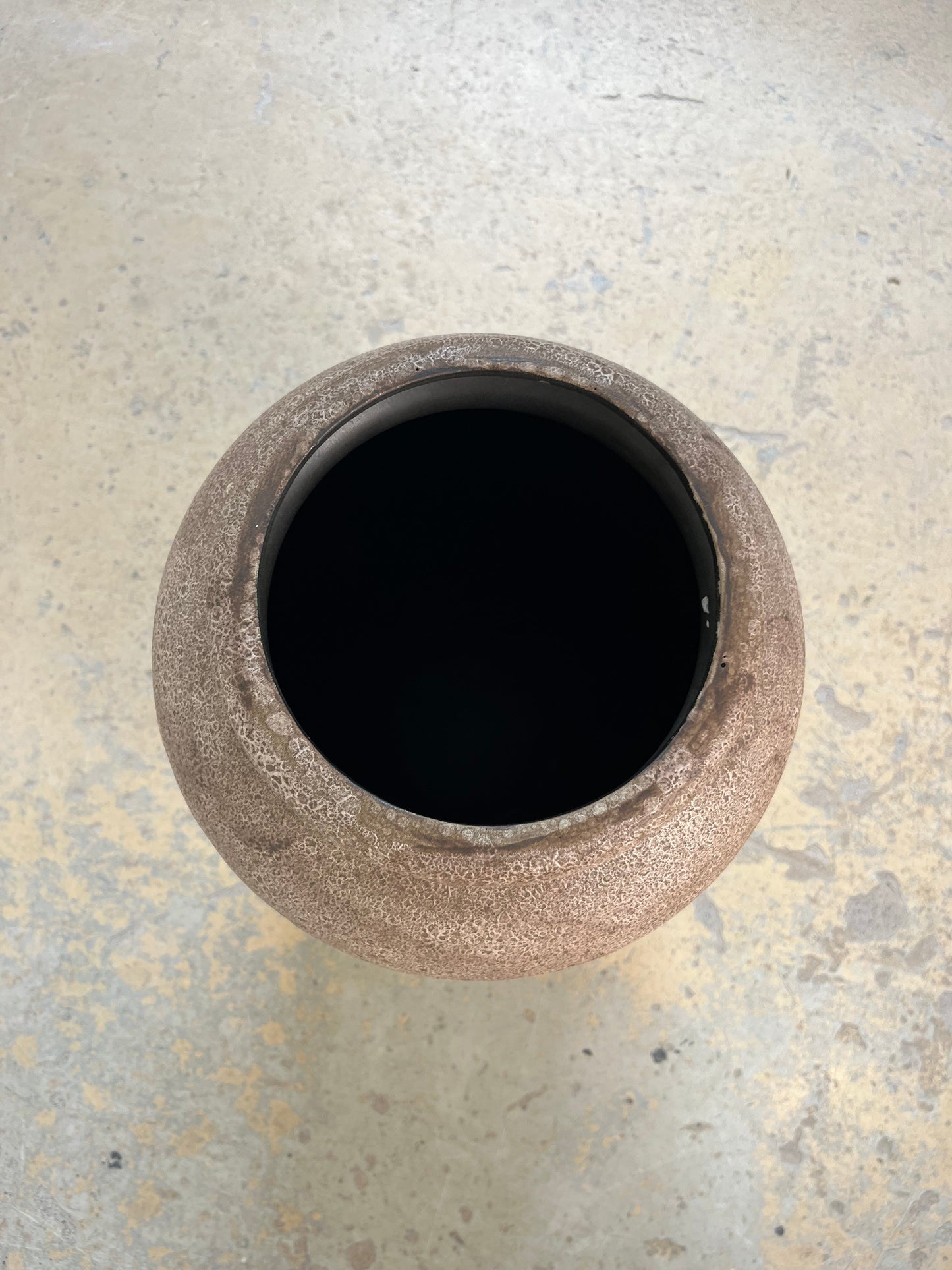 Vintage Bodenvase Ägina 124 von Ceramano für West Germany