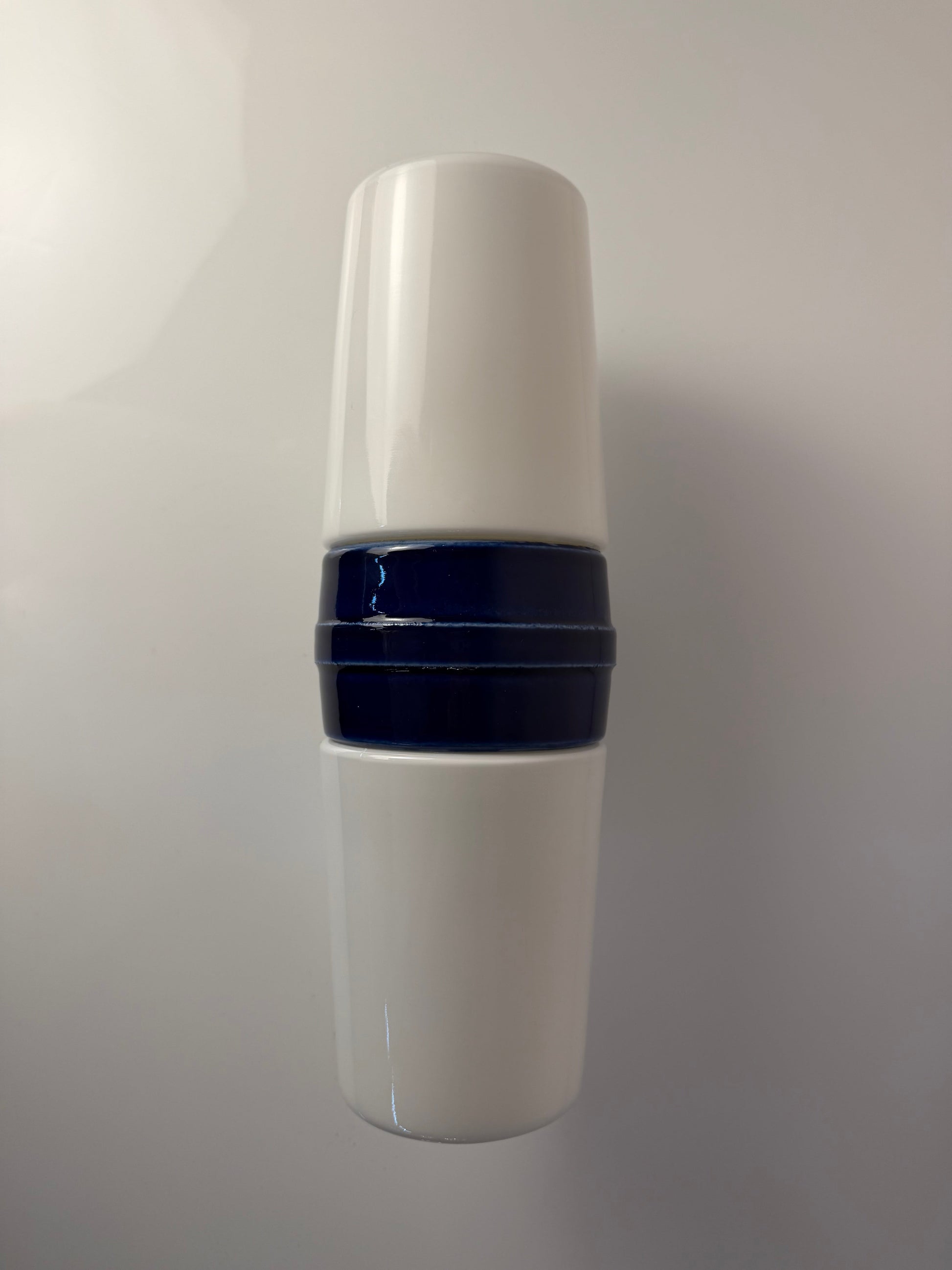 Vintage Wandlampe Modell 6065 blau von Sigvard Bernadotte für Ifö